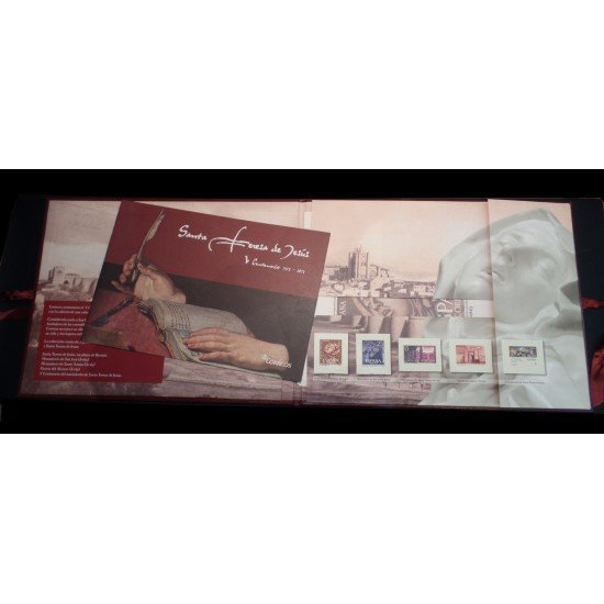 España Spain Colección Grabados Conmemorativos V Centenario Santa Teresa 1515 - 2015