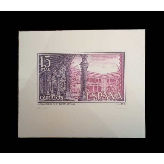 España Spain Colección Grabados Conmemorativos V Centenario Santa Teresa 1515 - 2015