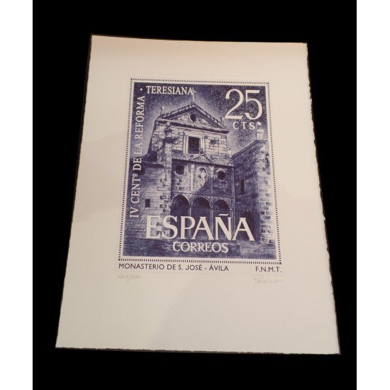 España Spain Colección Grabados Conmemorativos V Centenario Santa Teresa 1515 - 2015