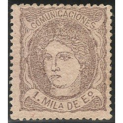 España Spain 102 1870 Alegoría MH España Spain 102 1870 Alegoría MH