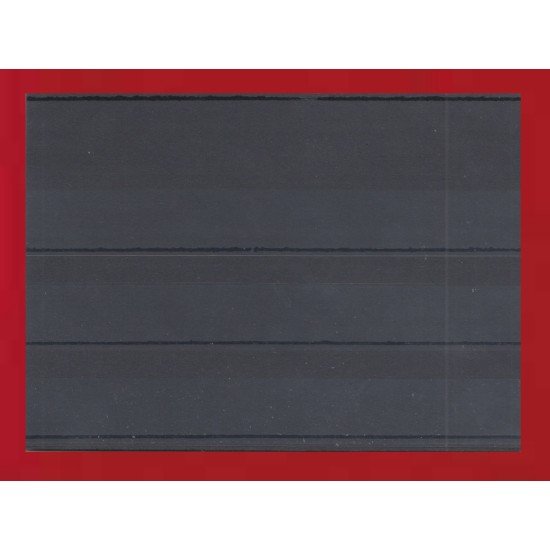 Caja 100 Fichas negras,  3 bandas  158 x 113 mm con tapa 