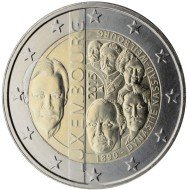 Luxemburgo 2015 2 € euros conmemorativos Dinastia Nassau - Weilbourg Luxemburgo 2015 2 € euros conmemorativos Dinastia Nassau - Weilbourg