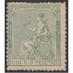 España Spain 133 1873 Alegoría MH