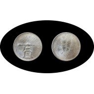 Méjico Mexico 1 OZ onza 1980 Troy Balanza Plata Ag Méjico Mexico 1 OZ onza 1980 Troy Balanza Plata Ag