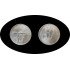 Méjico Mexico 1 OZ onza  1980 Troy Balanza Plata Ag