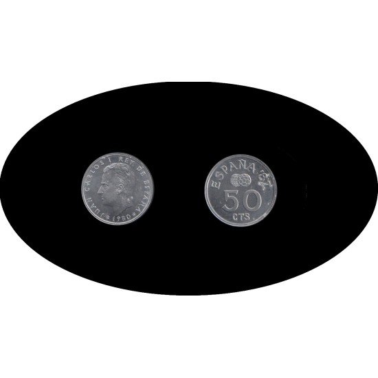 España Juan Carlos 0.50 JC pesetas 1980 *(19-80)