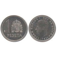 España Juan Carlos 1 Peseta JC 1989 Madrid España Juan Carlos 1 Peseta JC 1989 Madrid