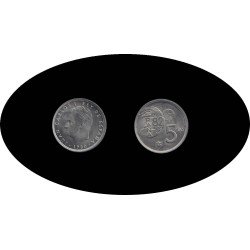 España Juan Carlos 5 Pesetas JC 1980 *(19-81) España Juan Carlos 5 Pesetas JC 1980 *(19-81)
