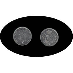 España Juan Carlos 5 Pesetas JC 1983 Madrid España Juan Carlos 5 Pesetas JC 1983 Madrid