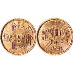 España Juan Carlos 5 Pesetas JC 1995 Madrid España Juan Carlos 5 Pesetas JC 1995 Madrid