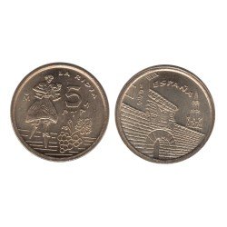 España Juan Carlos 5 Pesetas JC 1996 Madrid España Juan Carlos 5 Pesetas JC 1996 Madrid