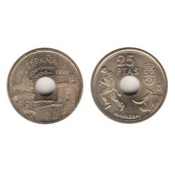 España Juan Carlos 25 Pesetas JC 1999 Madrid España Juan Carlos 25 Pesetas JC 1999 Madrid