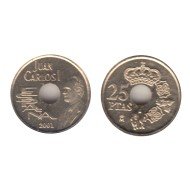 España Juan Carlos 25 Pesetas JC 2001 Madrid España Juan Carlos 25 Pesetas JC 2001 Madrid