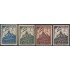 Barcelona 24s , 26s , 27s, 28s  1940 - 1941 Frontispicio del Ayuntamiento MNH