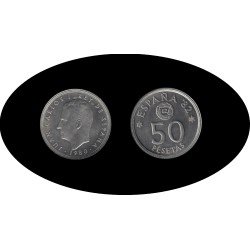 España Juan Carlos 50 Pesetas JC 1980 *(19-80) España Juan Carlos 50 Pesetas JC 1980 *(19-80)