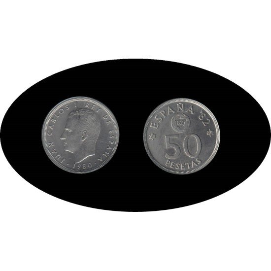 España Juan Carlos 50 Pesetas JC 1980 *(19-81) 