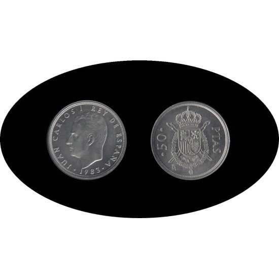 España Juan Carlos 50 Pesetas JC 1983 Madrid