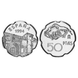 España Juan Carlos 50 Pesetas JC 1994 Cantabria España Juan Carlos 50 Pesetas JC 1994 Cantabria