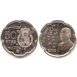 España Juan Carlos 50 Pesetas JC 2000 Madrid España Juan Carlos 50 Pesetas JC 2000 Madrid