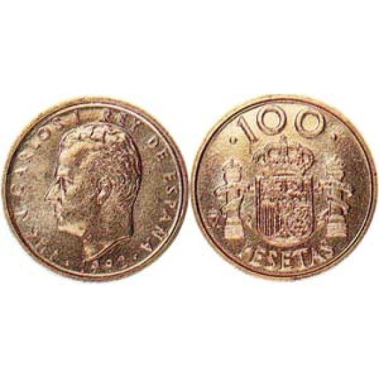 España Juan Carlos 100 Pesetas JC 1992 Madrid