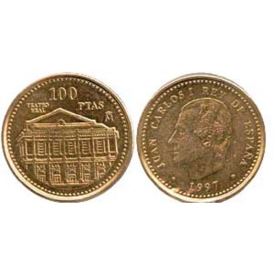 España Juan Carlos 100 Pesetas JC 1997 Madrid