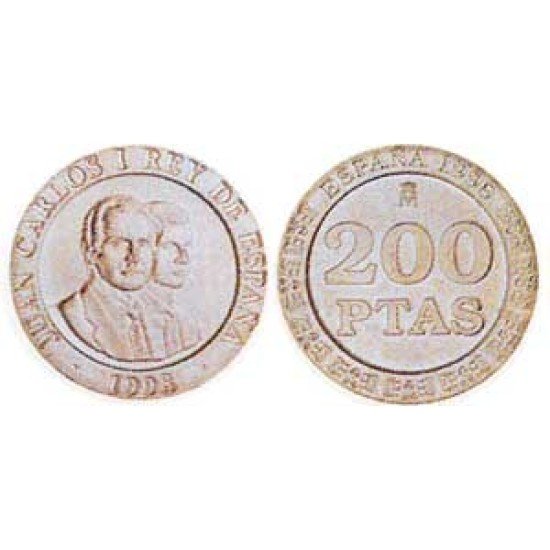 España Juan Carlos 200 Pesetas JC 1998 Madrid