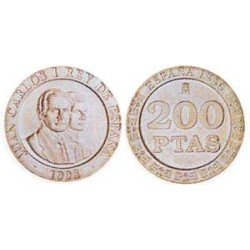 España Juan Carlos 200 Pesetas JC 2000 Madrid