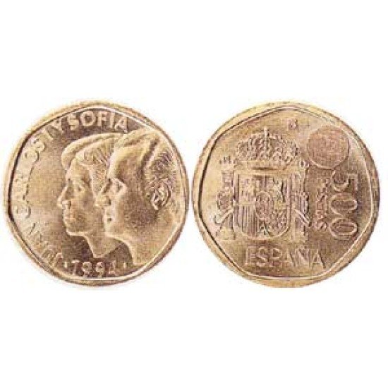 España Juan Carlos 500 Pesetas JC 1993 Madrid