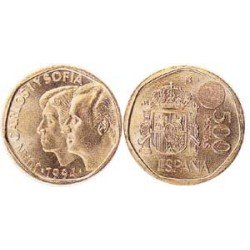 España Juan Carlos 500 Pesetas JC 1998 Madrid España Juan Carlos 500 Pesetas JC 1998 Madrid