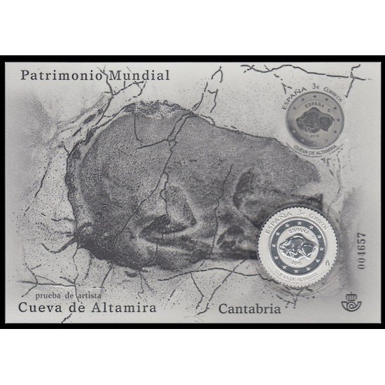 España Spain Prueba de lujo 122 2015 Patrimonio Nacional Cueva de Altamira Cantabria España Spain Prueba de lujo 122 2015 Patrimonio Nacional Cueva de Altamira Cantabria