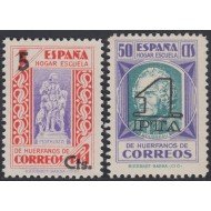 España Spain Beneficencia Huérfanos Correos 27/28 1938 Pedagogos MH España Spain Beneficencia Huérfanos Correos 27/28 1938 Pedagogos MH