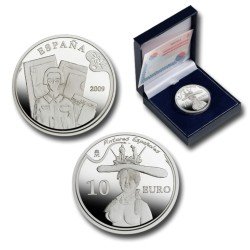 España Spain monedas Euros conmemorativos 2009 Dali Busto mujer 10 euros Plata España Spain monedas Euros conmemorativos 2009 Dali Busto mujer 10 euros Plata