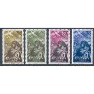 España Spain 1187/90 1956 XX Anv. del Alzamiento Nacional MNH España Spain 1187/90 1956 XX Anv. del Alzamiento Nacional MNH
