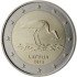 Letonia 2015 2 € euros conmemorativos Cigüeña negra 