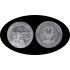 Ruanda Rwanda 1 OZ onza 2016 Suricato Suricata 50 Francs Plata  Ag 