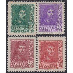 España Spain 841/44 1938 Fernando el Católico MH España Spain 841/44 1938 Fernando el Católico MH