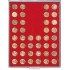 Lindner 2549 Bandeja 24,25 mm para monedas con 48 hoyos redondos