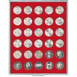 Lindner 2150 Bandeja 34 mm para monedas con 30 hoyos redondos