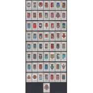 España Spain Serie Escudos completa 57 valores España Spain Serie Escudos completa 57 valores
