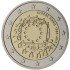 Chipre 2015 2 € euros conmemorativos XXX Aniversario bandera