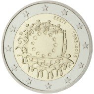 Estonia 2015 2 € euros conmemorativos XXX Aniv. Bandera Europea Estonia 2015 2 € euros conmemorativos XXX Aniv. Bandera Europea