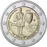 Grecia 2015 2 € euros conmemorativos  Anv. muerte Spiridon Louis 