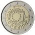 Malta  2015 2 € euros conmemorativos XXX Aniversario bandera