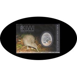 Nueva Zelanda 1 OZ onza 2016 1$  Kiwi EGG Plata Ag