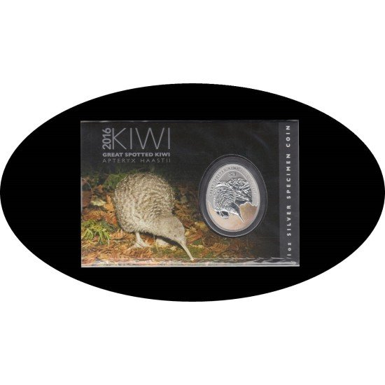 Nueva Zelanda 1 OZ onza 2016 1$  Kiwi EGG Plata Ag