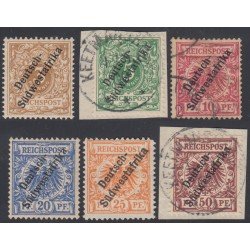 Africa Sur South Africa Colonia Alemana Germany Nº 7/12 Aguila Eagle Usados y MH
