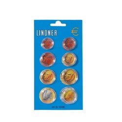 Lindner 2250E Display de Cápsulas para una serie Euro Lindner 2250E Display de Cápsulas para una serie Euro