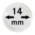 Lindner 2250014P Cápsulas 14 mm para bandejas pqte 10