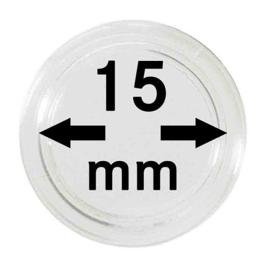 Lindner 2250015P Cápsulas 15 mm para bandejas pqte 10