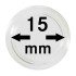 Lindner 2250015P Cápsulas 15 mm para bandejas pqte 10
